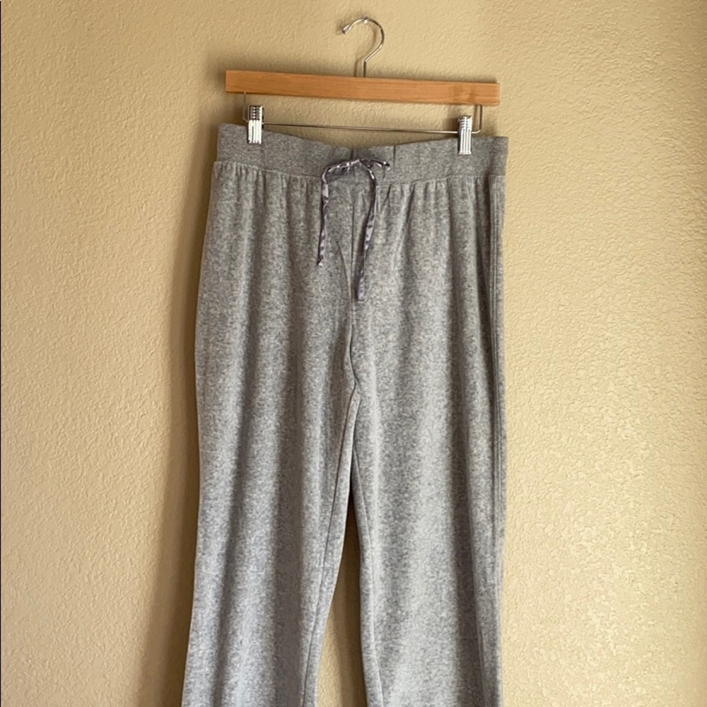 Velour Embellished (Rhinestones) Gray Track Set - Picture 8 of 8